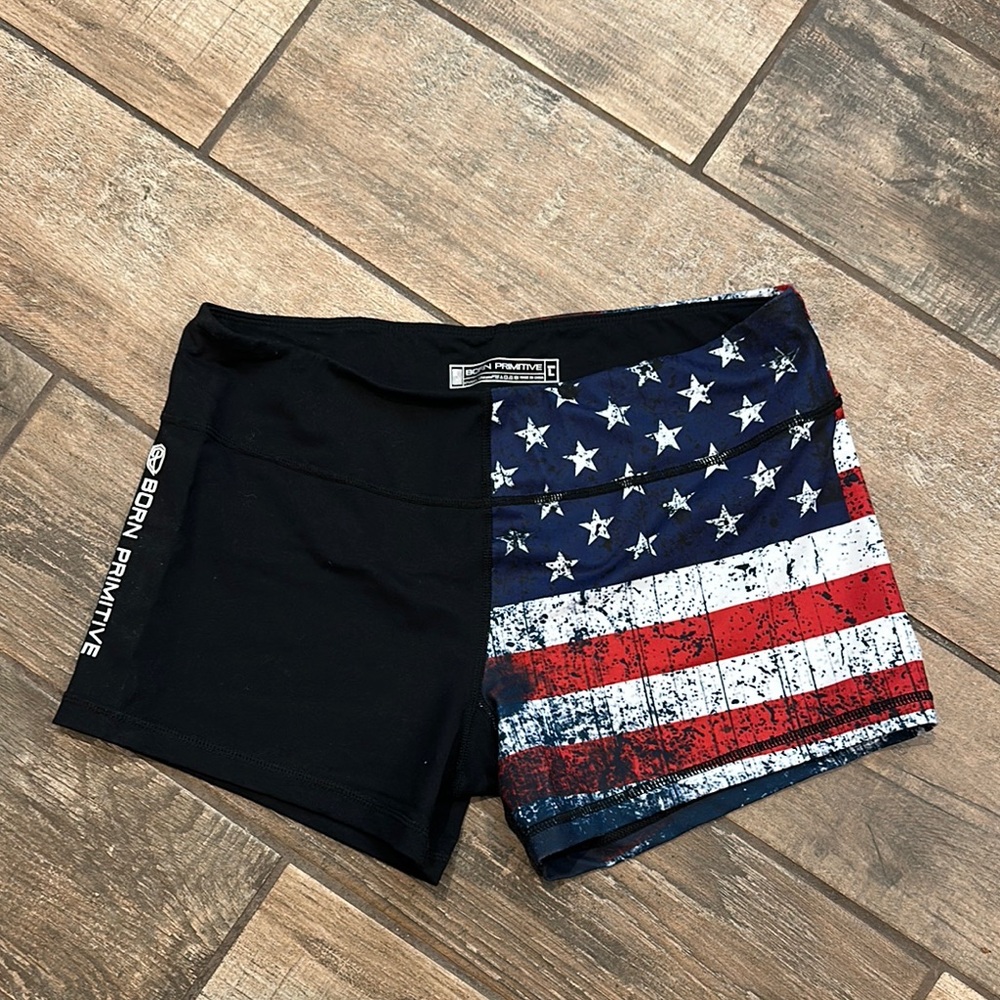 Born Primitive American Flag Shorts